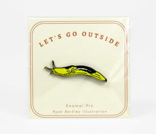 Banana Slug Enamel Pin