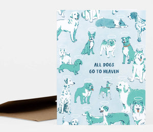 All Dogs Go To Heaven Card