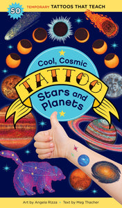 Cool, Cosmic Tattoo Stars And Planets: Temporary Tattoos That Teach