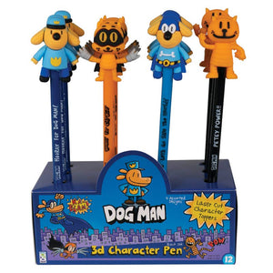 Dog Man Character Pen