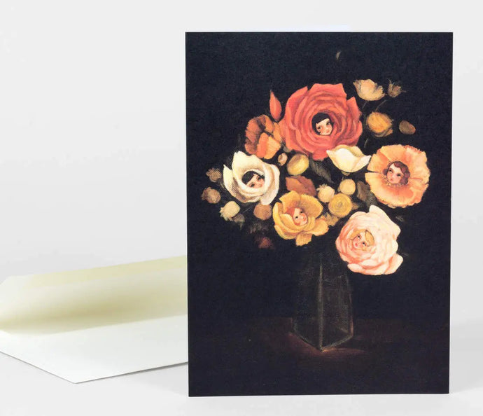 Still Life With Flowers Card