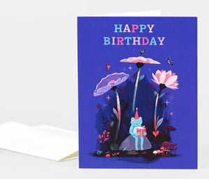 Happy Birthday Frog Card