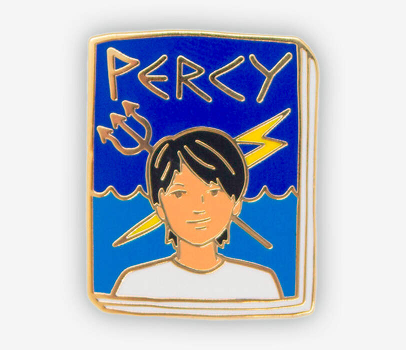 Ideal Bookshelf: Percy Jackson Pin – Maggie Mae's Bookshop