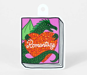 Romantasy Book Sticker