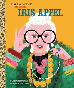 Iris Apfel Little Golden Book by Blumenthal