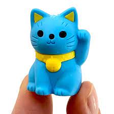 Lucky Cat Eraser