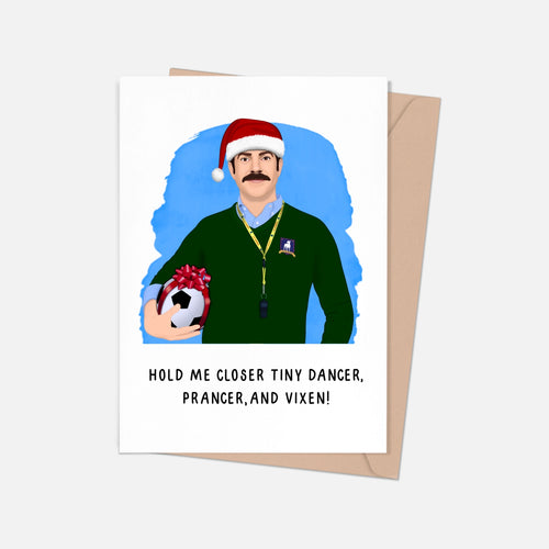 Ted Lasso Christmas Card  is