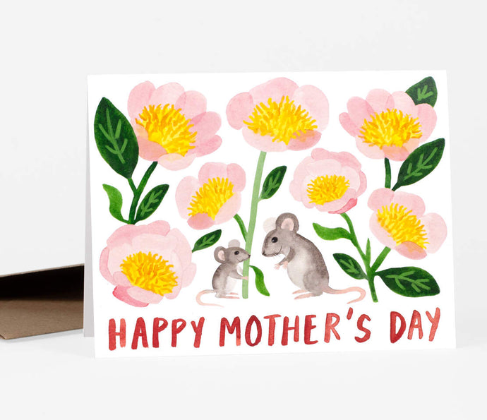 Mouse Mother's Day Card