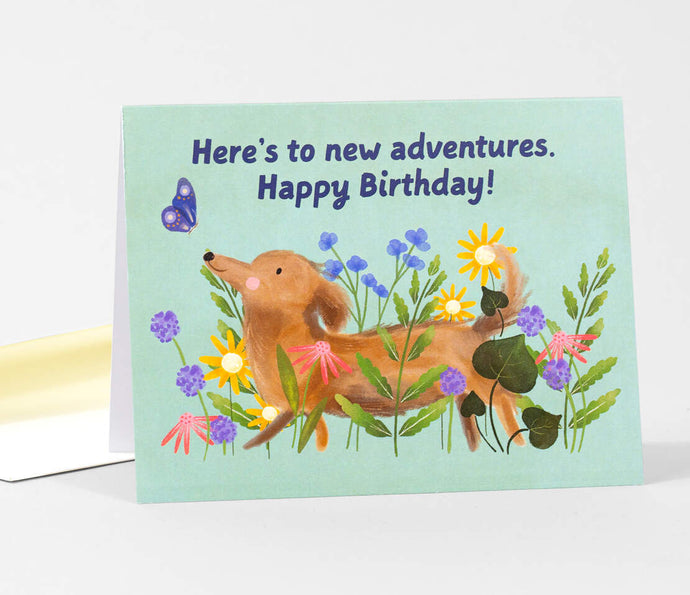 New Adventures Birthday Card