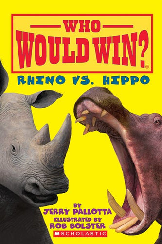 Who Would Win? Rhino VS Hippo by Pallotta