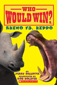 Who Would Win? Rhino VS Hippo by Pallotta