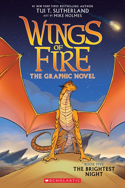 The Brightest Night  (Wings of Fire GN #5)  by Sutherland