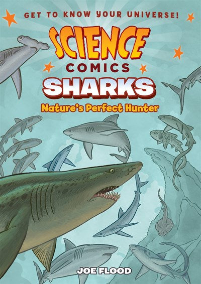 Science Comics Sharks by Flood