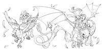 Pop Manga Dragons and Other Magically Mythical Creatures 
