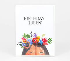 Birthday Queen Card