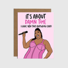 Lizzo Birthday Card