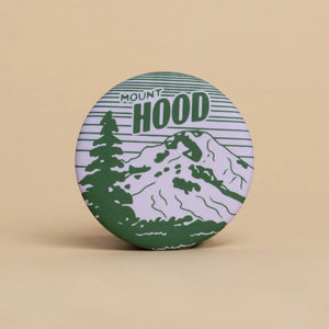 Mount Hood Round Magnet