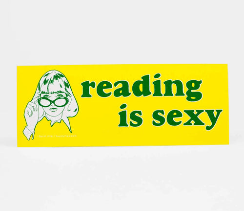 Reading is Sexy Sticker